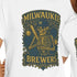 Grateful Dead - Milwaukee Brewers Retro Poster Art T-shirt - StealieShop